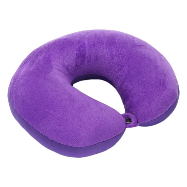 Fluffiga kuddar U-formad resekudde LILA purple