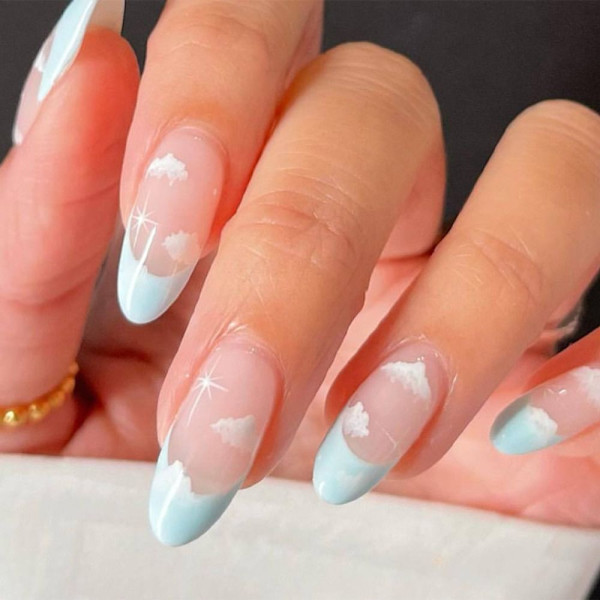 False Nails Long Almond 1 1 1