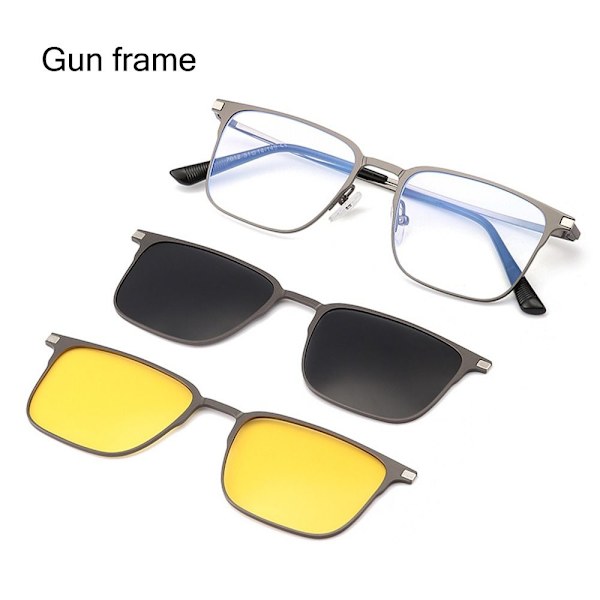 3 i 1 glasögon Set Anti-Blue Light Glasögon VAPEN RAM VAPEN RAM Gun frame