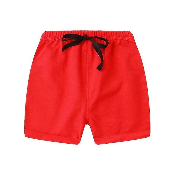Sommar Barn Shorts Bomullsbyxor för pojkar Flickor Brand Shorts Toddler Trosor Kids Beach Short Spo R
