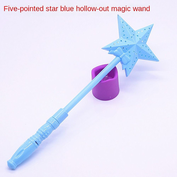 LED Blinkande Ljus-Up Luminous Stick BLÅ PENTAGRAM PENTAGRAM BLUE Pentagram-Pentagram