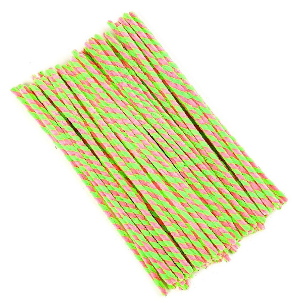 Twist Stick Plysch Strips LJUSGRÖN light green