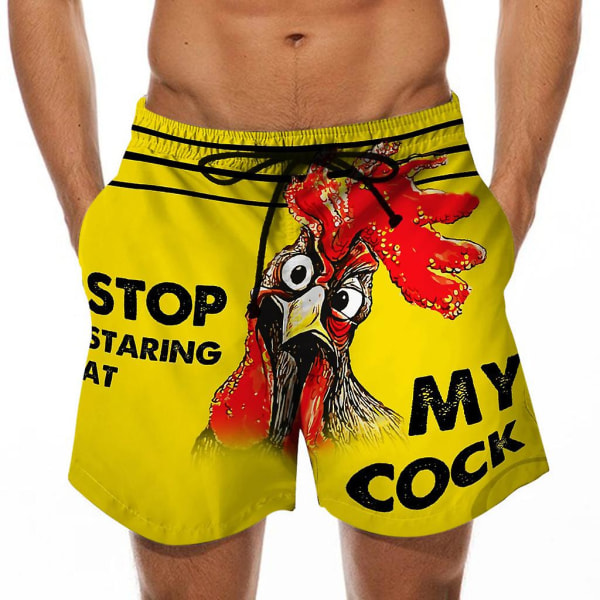 Printed för män sommarlovsshorts style 3 4XL
