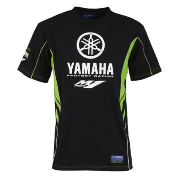 Sommar Yamaha motorcykel casual kortärmad T-shirt för män och kvinnor med rund halsringad T-shirt style 3 S