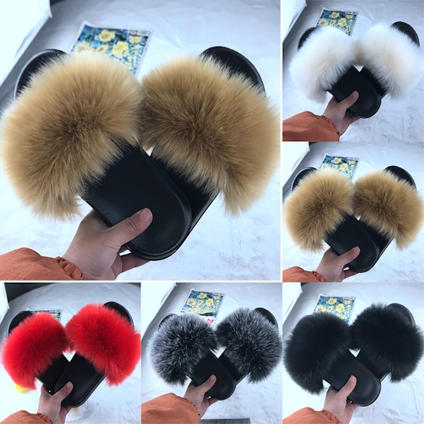 Slitstarka tofflor för kvinnor inomhus och utomhus red 38-39cm