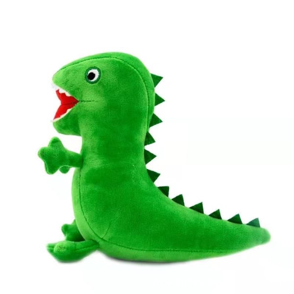 19 cm Dinosaur Peppa Pig Anime grön plyschleksak