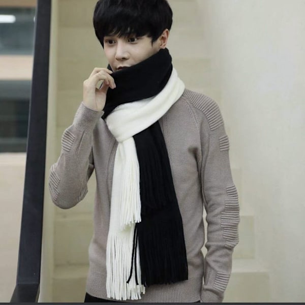 Luksus Cashmere Fargematching Dame Skjerf Vintersjal STYLE6 style6
