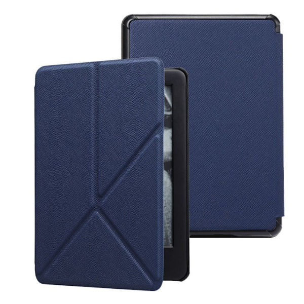 För helt nya Kindle 11:e generationens 2022 Smart Cover Dark Blue