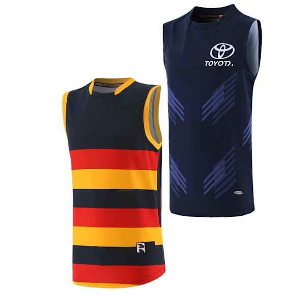 Adelaide Ravens 2023 träningströja för män för hem/marin 2023 Beige S