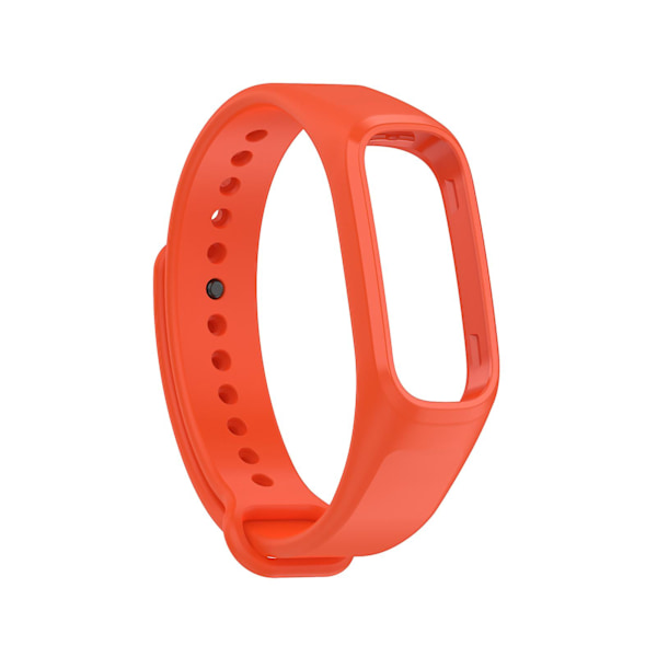 Farfi Handledsrem Justerbar Andas Heltäckt rem Tillbehör Silikon Svettsäker flexibelt armband för Smart Watch för Oppo Band Orange