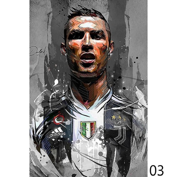 Ronaldo Tapet Fotbollsstjärna HD Affisch Väggdekoration 3