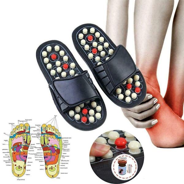 Zonterapi Sandaler Fotmassager Tofflor 38-39 EU 38-39 EU