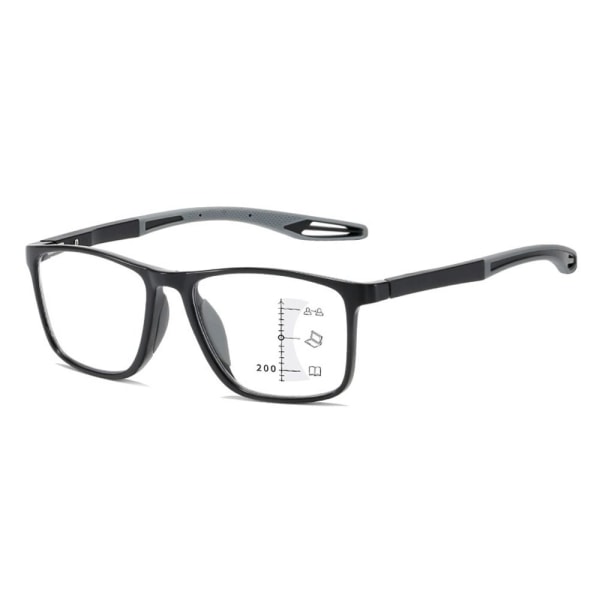 Sportläsglasögon Ultralätta glasögon GRÅ STYRKA 150 Grey Strength 150