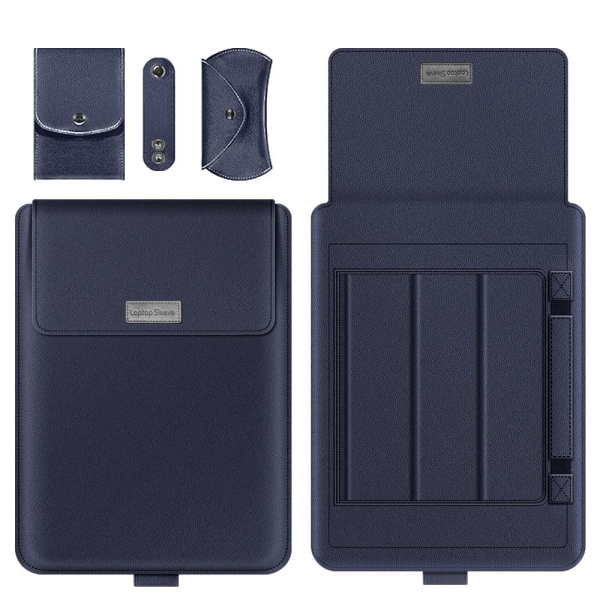 11 13 15 17 tums förvaringsväska för bärbar case Navy Blue 11-12 inch