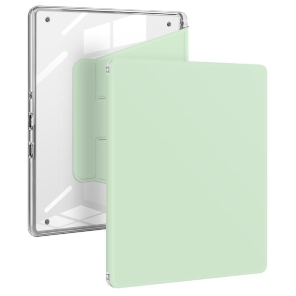 För Kindle Scribe 2022 Smart Case 10,2 tum 360 Rotation Stand Cover Light Green