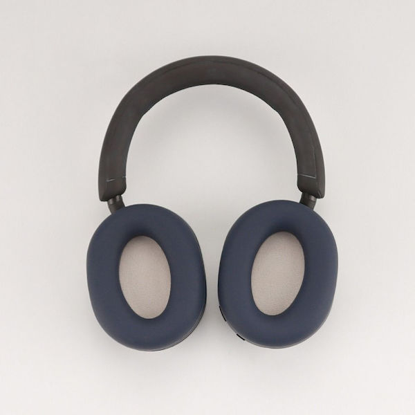 1 par öronkuddar silikon MÖRKBLÅ dark blue