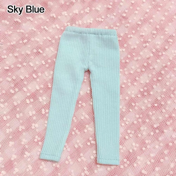 Bottom Byxor Docka Kläder Leggings HIMLSBLÅ Sky Blue