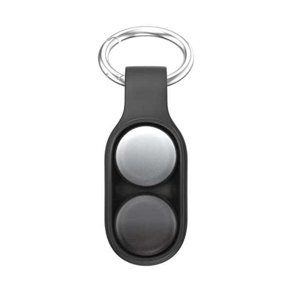 Pop Puck Hand Spinner Elastisk Pop up Magnet Leker SVART Black