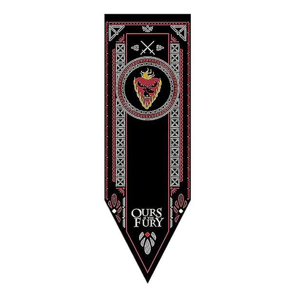 Game of Thrones hängande flagga 48*150cm Dekoration Baratheo