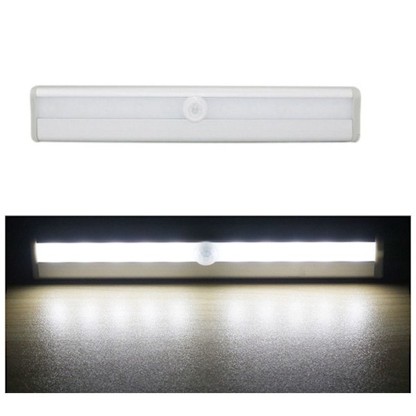 Rörelsesensor Infrarött ljus VIT 10LEDS 10LEDS White 10LEDs-10LEDs