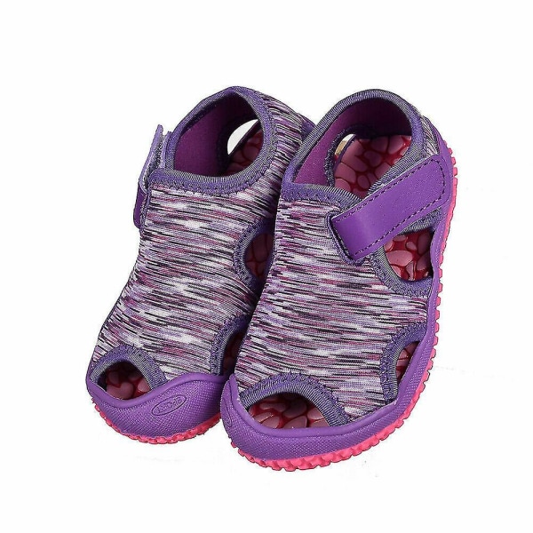 barnsandaler sommar strandskor sneakers purple 24