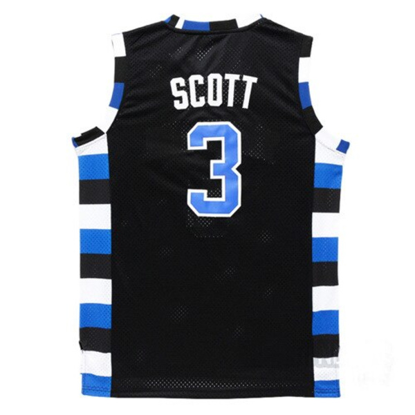 One Tree Hill Ravens baskettröja #3 Lucas Scott tröja black M