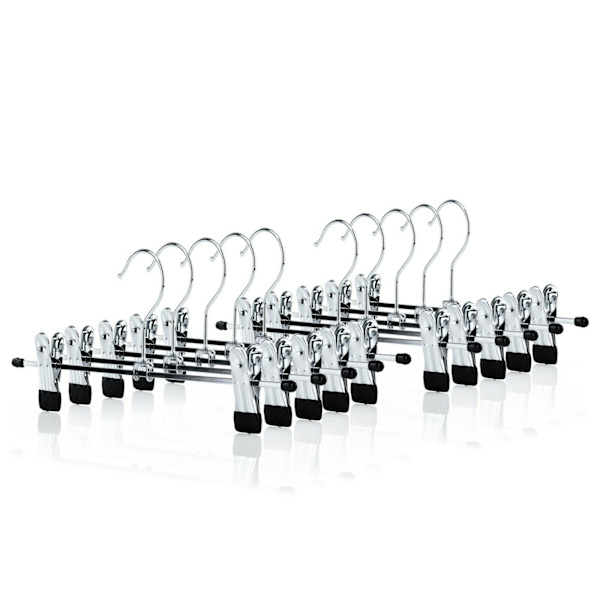 Byx-/kjolgalge med clips 10-pack