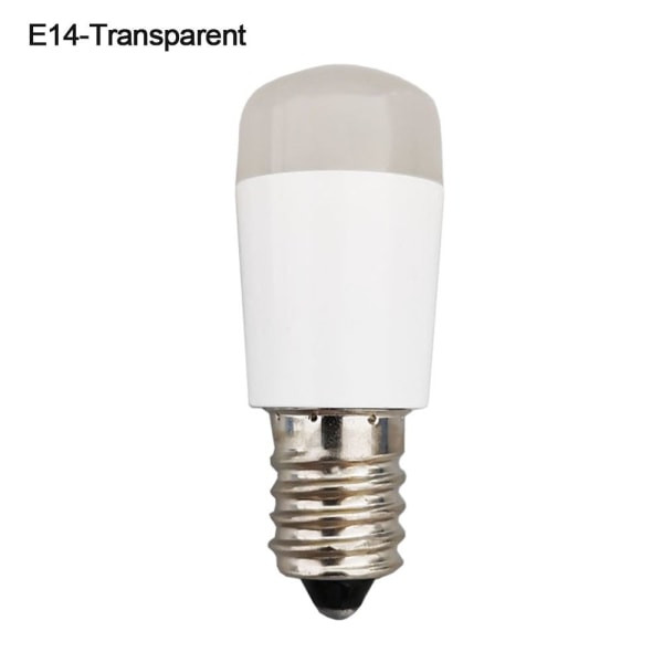 Kylskåp Glödlampa Kylskåpsbelysning E14-TRANSPARENT E14-Transparent