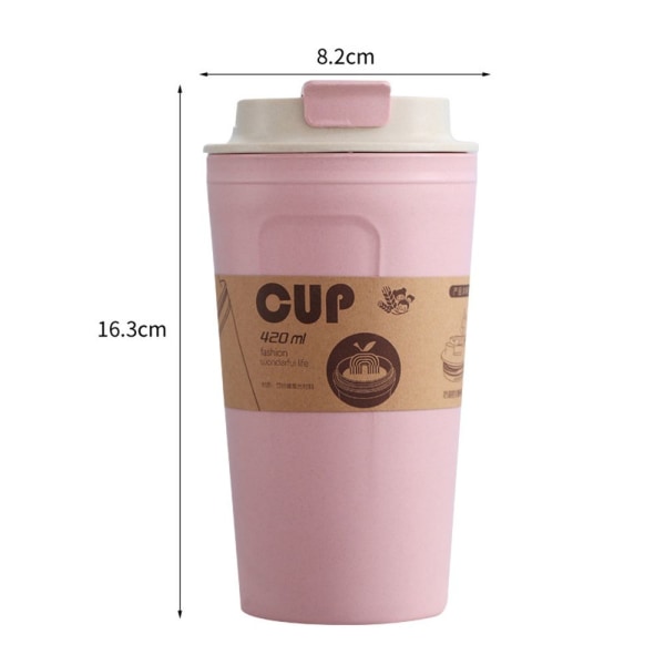 Kaffekopp Mugg ROSA pink