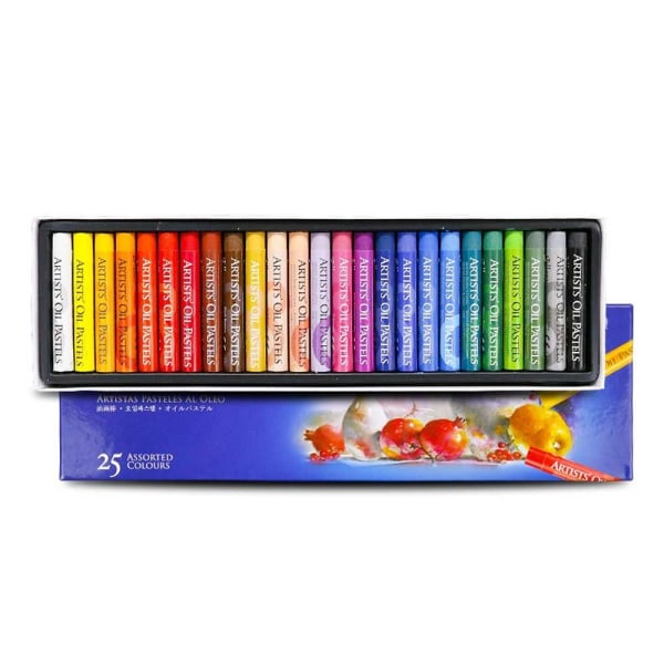 Professionell oljepastell för konstnär Soft Graffiti Crayon Creative Ritstift 25 Colors