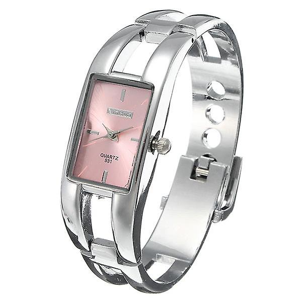 XINHUA 531 Fashion rektangel urtavla kvinnor Quartz Watch Enkelt damarmband