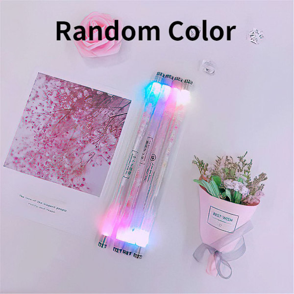 Kreativ LED-blixt Spinning Pen Spinner Toy B