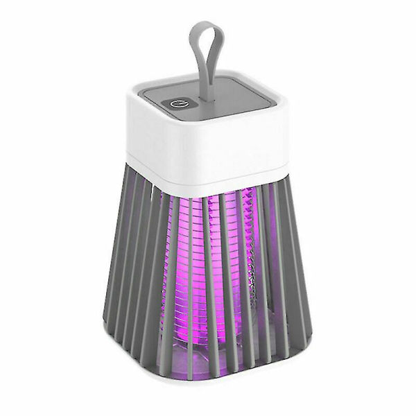 Buzzbgone Zapper Portable Bug Zapper Led Light Myggdödare Grey Recharge