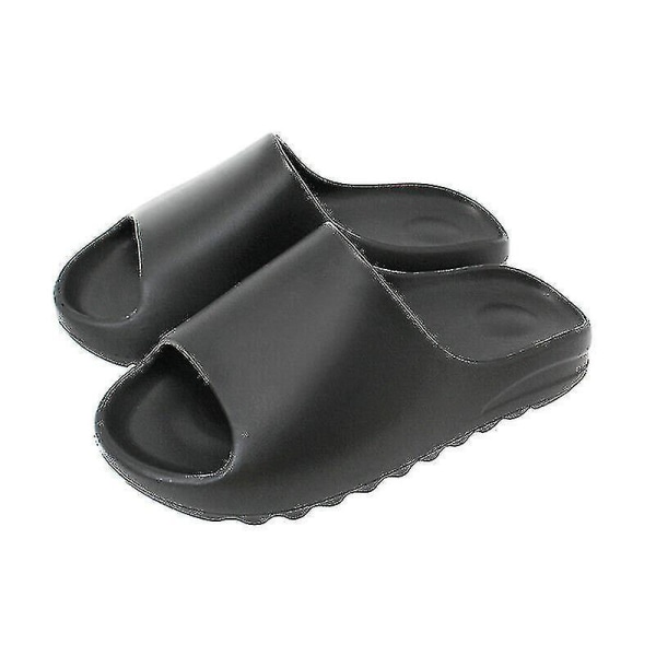 Dam Slip On Ultra Soft Sliders Summer Sandals Beach Slipper Shoes V black