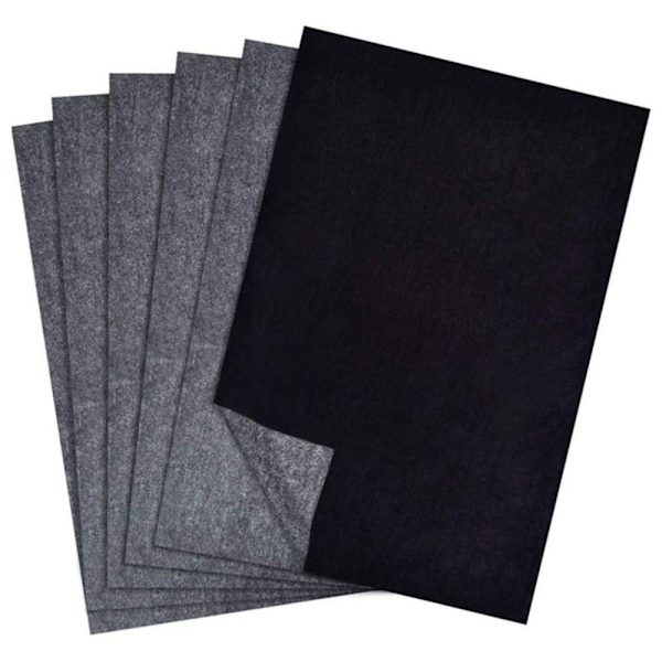 Kolkopieringspapper Brevpapper SVART 100 STK/PÅSKE 100 STK/PÅSKE Black 100PCS/Bag-100PCS/Bag