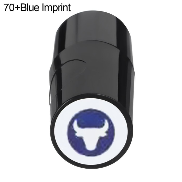 Golfbollstämpel Golfstämpelmarkör 70+BLÅT IMPRINT 70+BLÅT 70+Blue Imprint