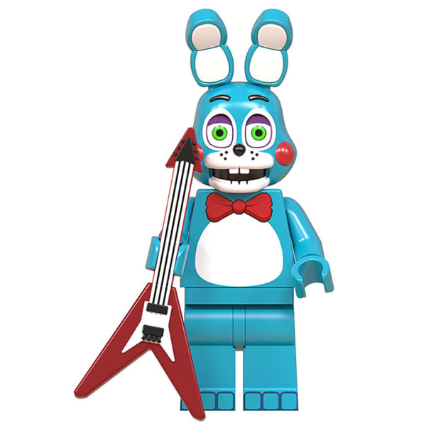 Fem nätter på Freddys minifigurer byggstenar Foxy ame G
