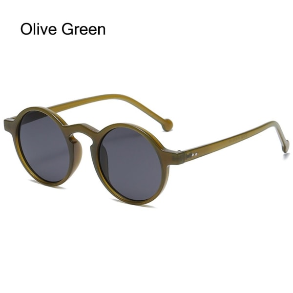 Solglasögon för kvinnor Runda solglasögon OLIVE GREEN Olive Green