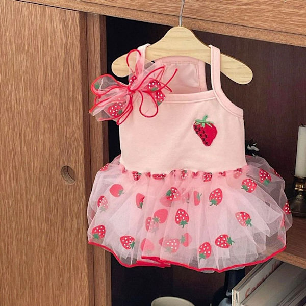 Pet Princess Dress Small Dog Kjol PINK L pink L