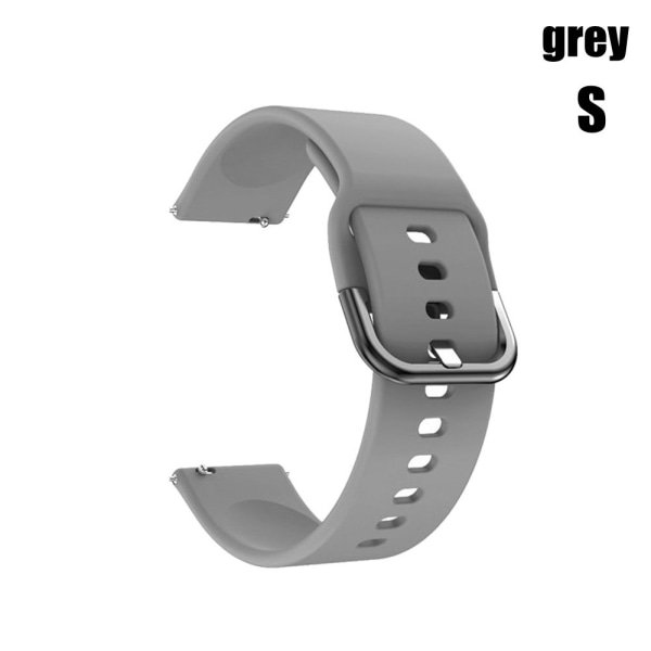 för Samsung Galaxy Watch Active 2 42mm silikon watch grey S