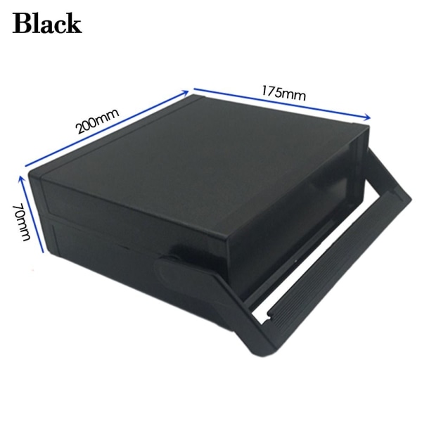 Kapsling Project Case Junction Box SVART Black
