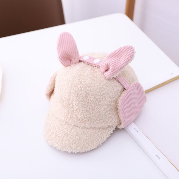 Barnhatt Kaninhatt ROSA Pink