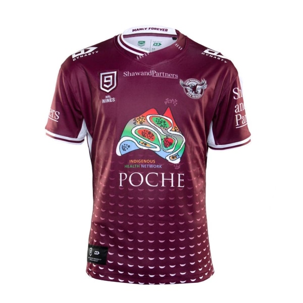 Mordely 2020 Manly Sea Eagles Nines Rugby Jersey XXXL