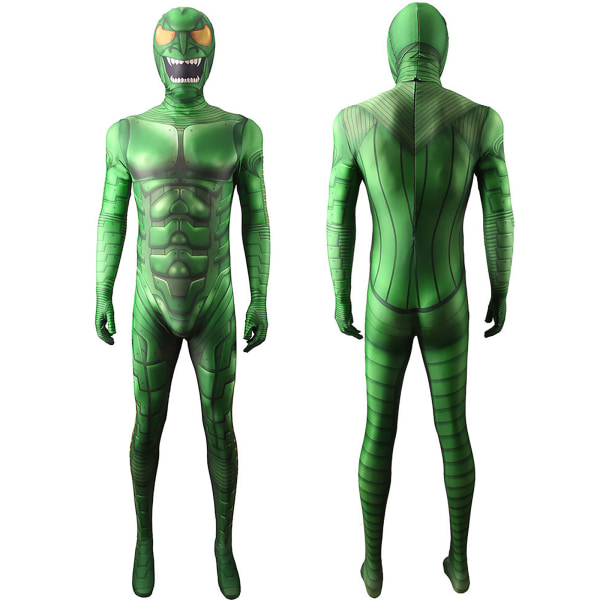 Green Goblin cosplay Bodysuits Halloween jul cosplay kostnad Green S L