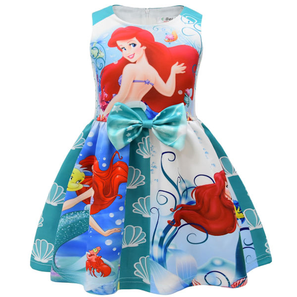 Girls Cosplay Dress Bowknot Dress Christmas Halloween Party 140cm