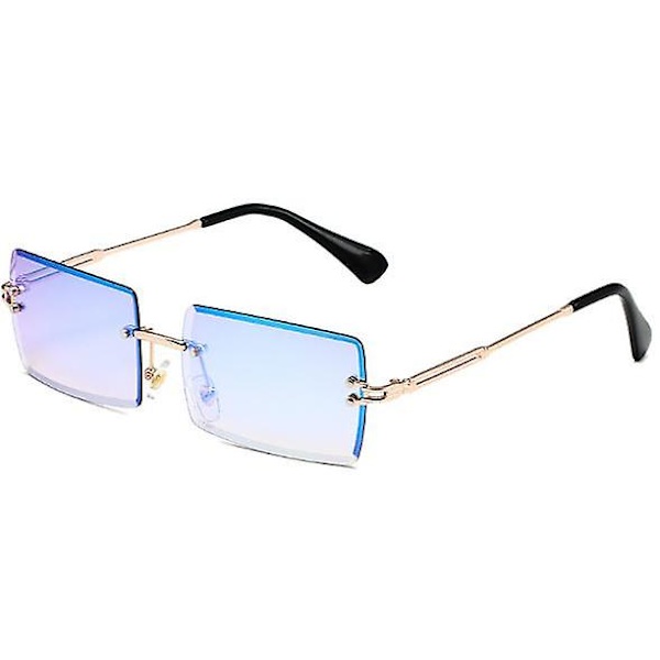 Solglasögon Rimless Square, Small rektangel mode solglasögon style 20