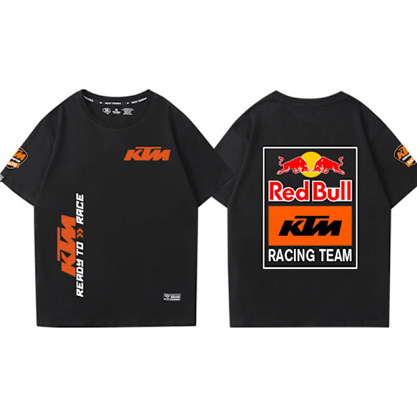 KTM Red Bull offroad motorcykel riddräkt racing dräkt kortärmad T-shirt black XS