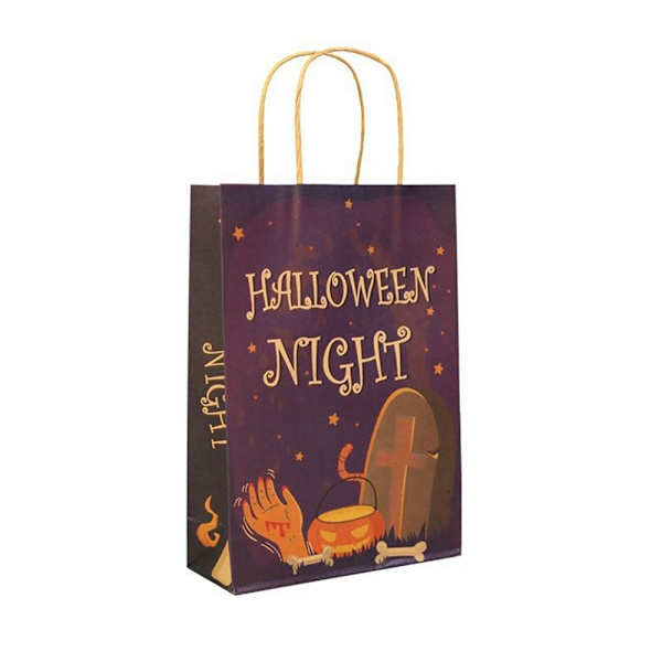 Halloween papperspåse Cookie Candy Bag STIL 7 STIL 7 Style 7
