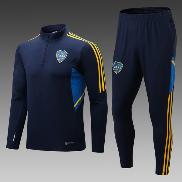 22-23 ny säsong Boca vuxen/barn långärmad jerseydräkt 2XL