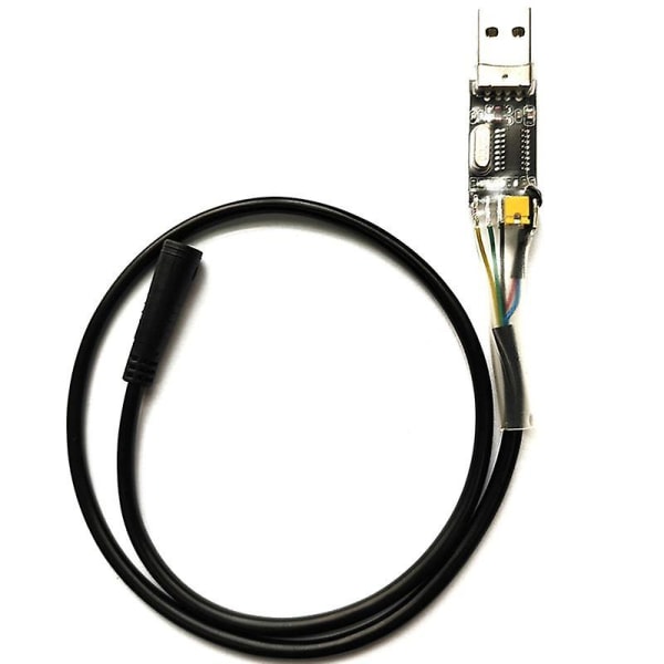 USB programmeringskabel för 8fun / Bbs01 Bbs02 Bbs03 Mid Drive / elcykelmotor programmerad kabel